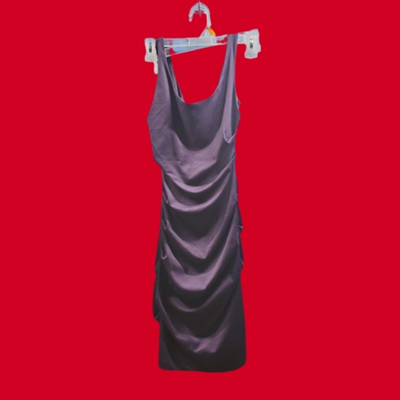 Purple Formal Cocktail Dress - Picture 2 of 8